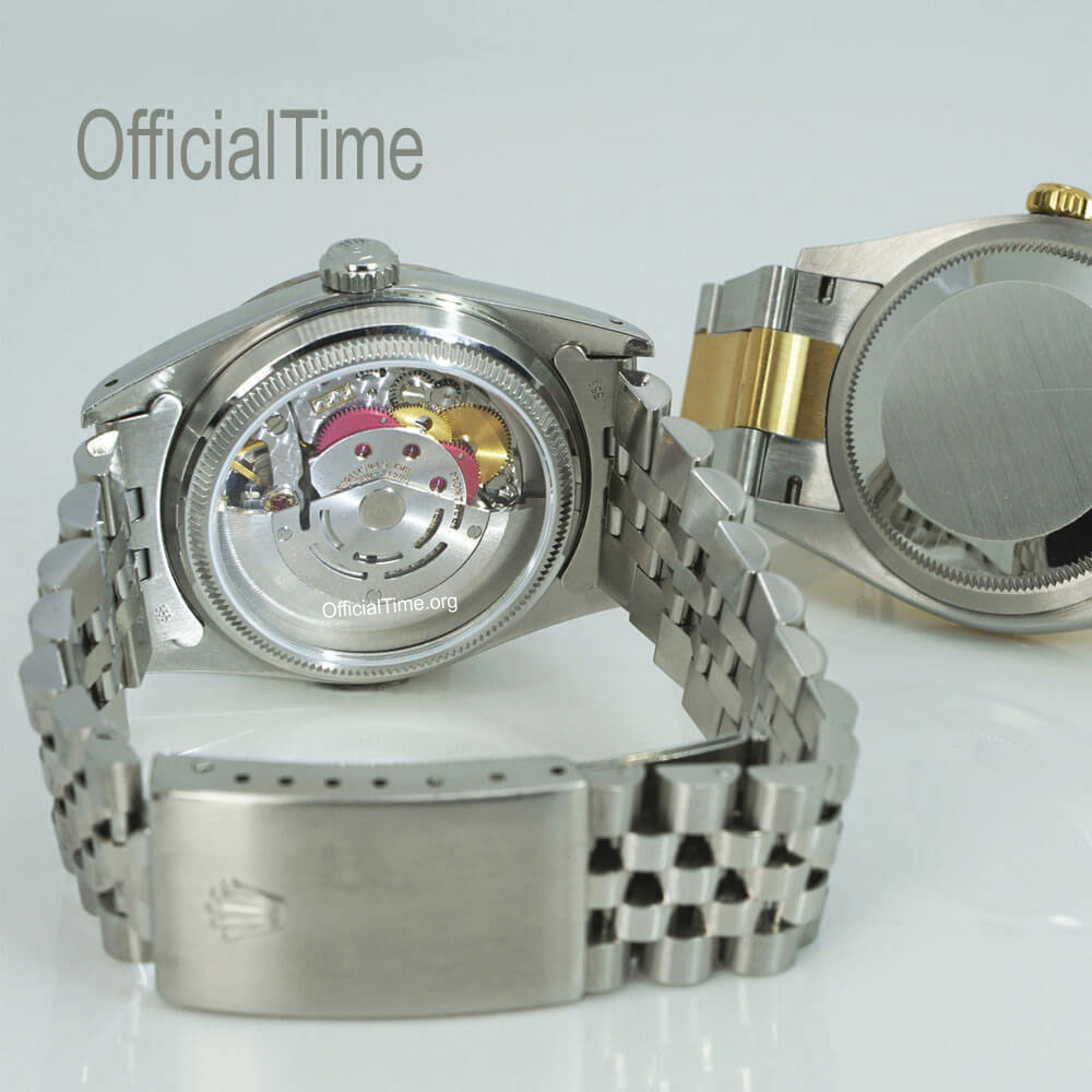 Transparent Case Back for your Rolex